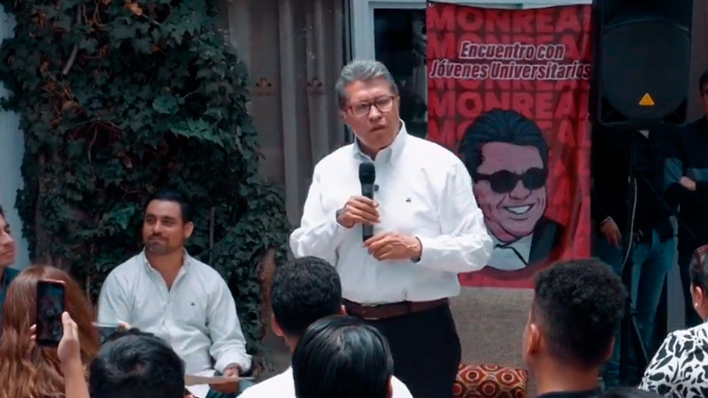 Cuestiona Monreal silencio de Mario Delgado respecto a espectaculares de "corcholatas" 