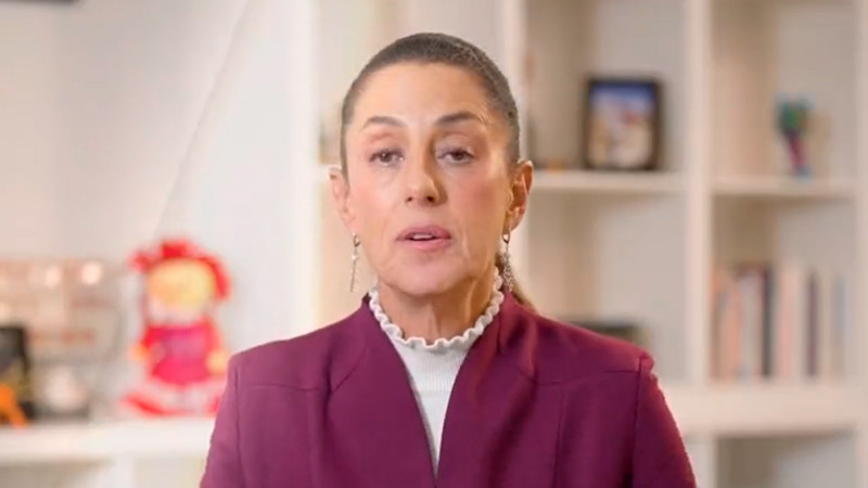 "La derecha no cree en derechos sociales ni humanos": Sheinbaum 