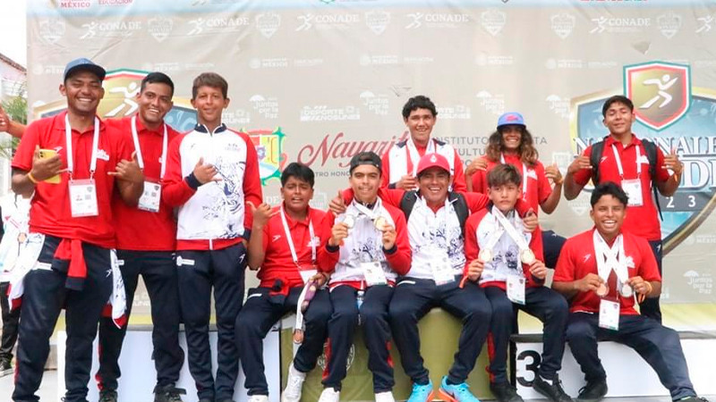 Michoacán obtiene 100 medallas, se supera marca anterior en juegos nacionales CONADE 2023 