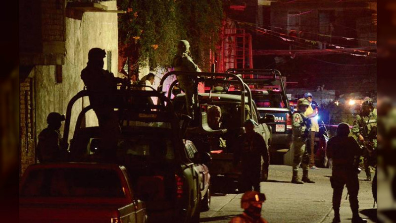 En plena vía pública asesinan a cuatro hombres en Guadalupe, Zacatecas 