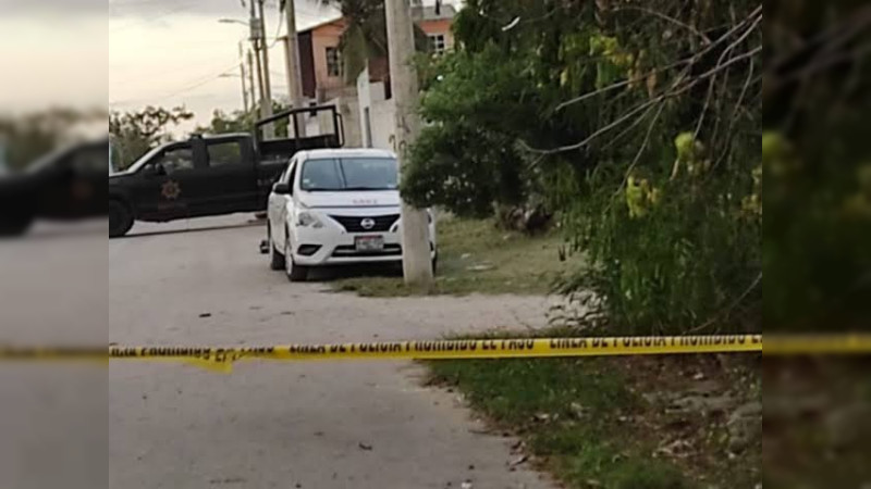 Operativo policial en Progreso, Yucatán, tras el secuestro de un taxista en su propio vehículo 