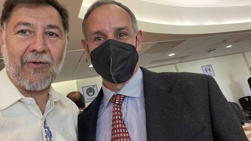 Noroña asegura que López-Gatell estará en su gabinete cuando sea presidente en el 2024 