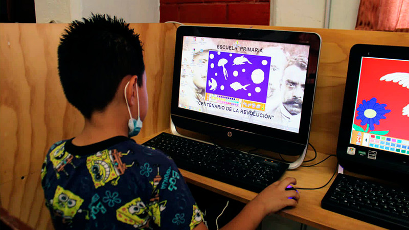 Compromiso con los marginados; suman 2 mil 300 escuelas con internet: SEE Michoacán 