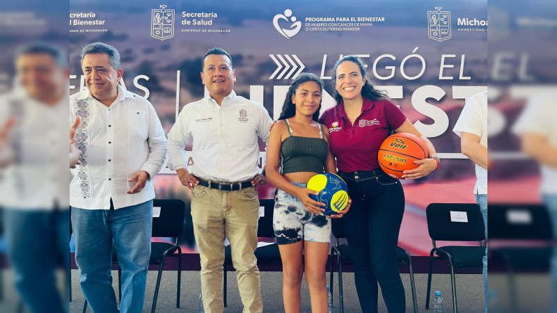Ferias del Bienestar, facilitan acceso a servicios del Gobierno de Michoacán: Giulianna Bugarini