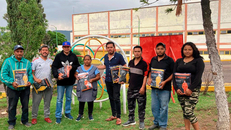 Arrancaron los trabajos de rehabilitación de las dos canchas de frontón en la Unidad Deportiva Miguel Hidalgo