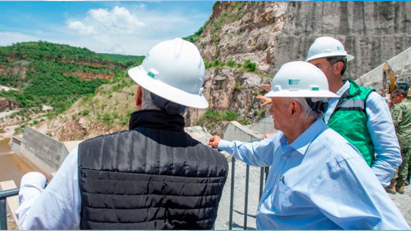 AMLO viaja a Jalisco, para supervisar avances de la construcción de presa El Zapotillo 