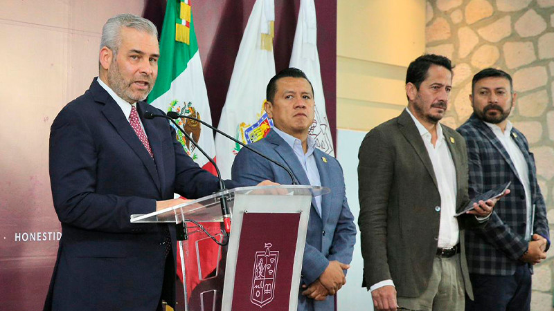 Disminuyeron 60.5% manifestaciones; Michoacán recuperó la gobernabilidad: Bedolla