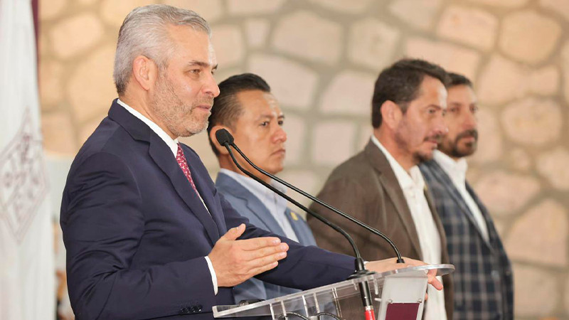 Disminuyeron 60.5% manifestaciones; Michoacán recuperó la gobernabilidad: Bedolla