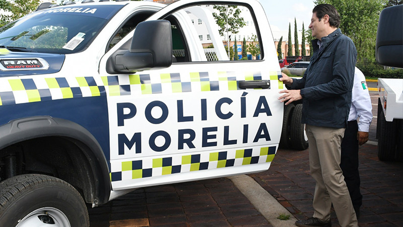 Fortalece Alfonso Martínez parque vehicular de rescate y seguridad de Morelia