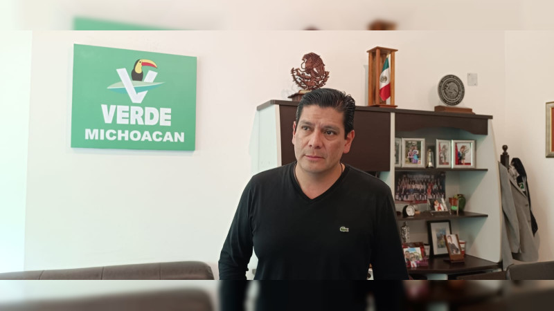 PVEM Michoacán prevé pocas alianzas en candidaturas a municipios para el 2024