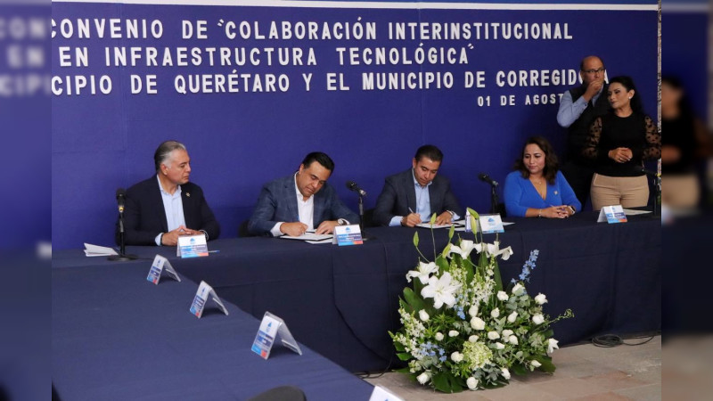 Corregidora y Querétaro fortalecerán seguridad con herramientas tecnológicas
