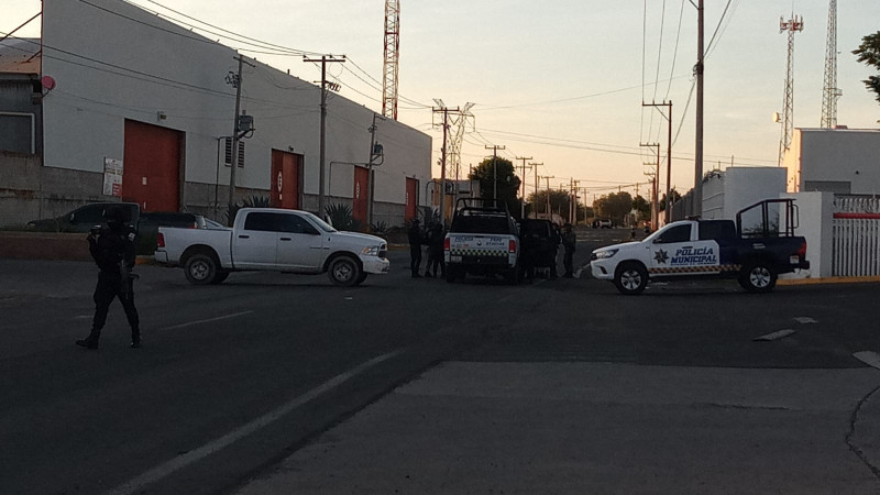 Asesinan a balazos a hombre en zona industrial de Apaseo el Grande, Guanajuato