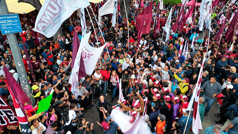 "Iztapalapa dejó de ser de los 15 municipios con más delincuencia en el país’’: Claudia Sheinbaum 