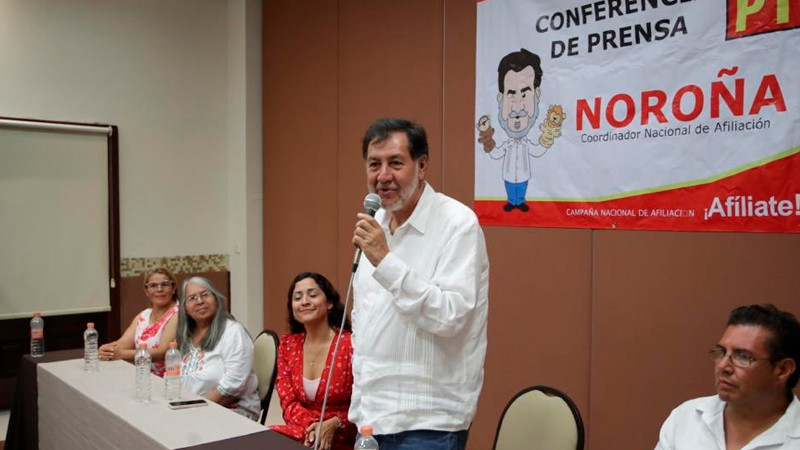 Crítica Noroña gastos reportados por "corcholatas": “ahora resulta que he gastado más sin espectaculares” 