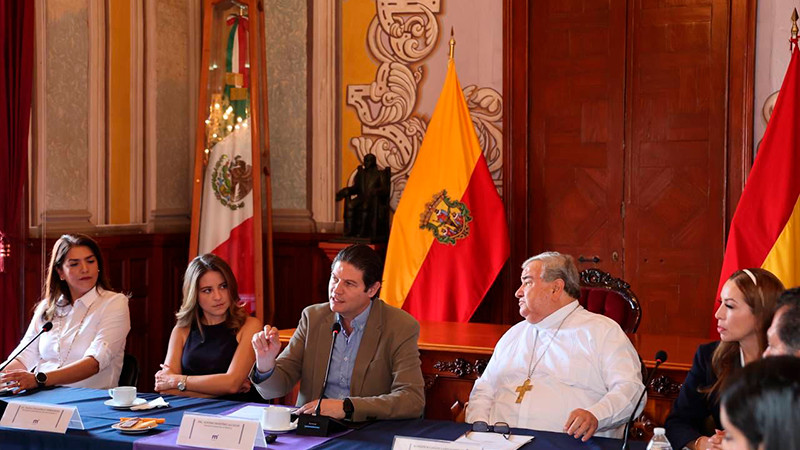 Morelia, plataforma para extender la paz en todo el estado: Alfonso Martínez