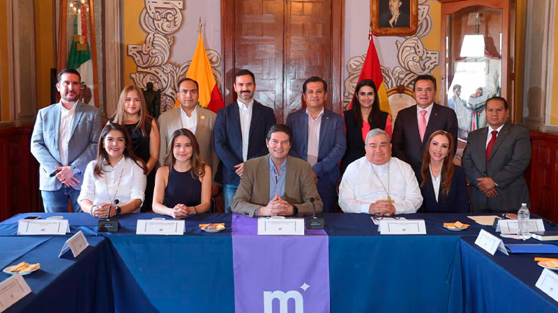 Morelia, plataforma para extender la paz en todo el estado: Alfonso Martínez