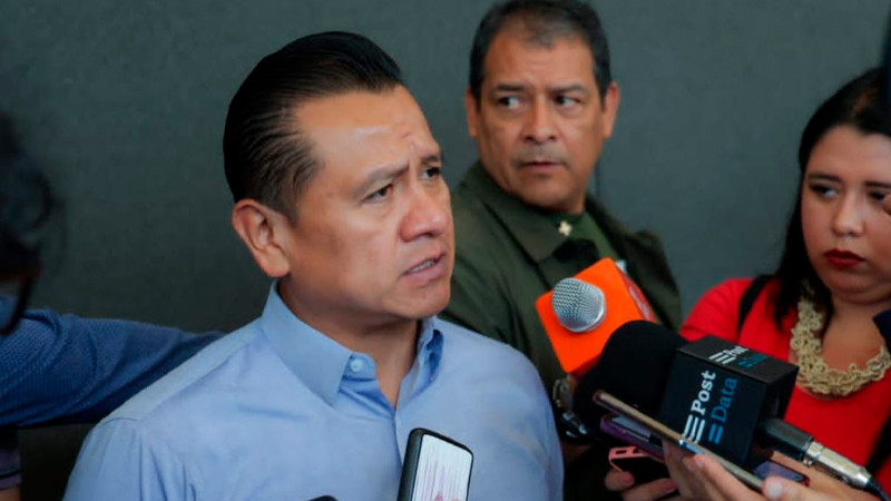 De oficio, seguimiento a casos de extorsión en Uruapan: Torres Piña 