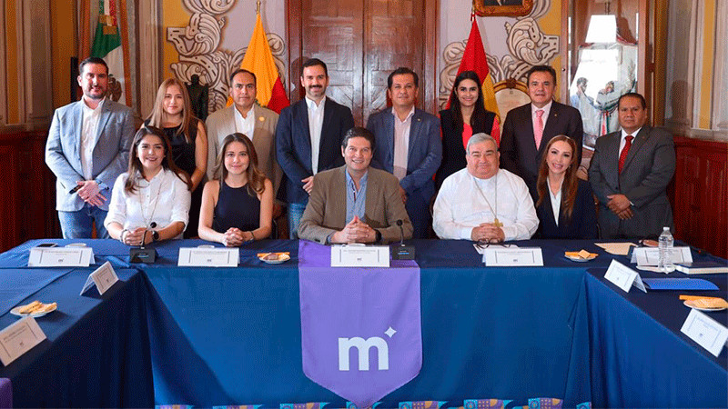 Morelia, plataforma para extender la paz en todo el estado: Alfonso Martínez 