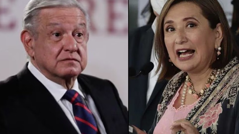 AMLO desafía al INE al mencionar de nuevo a Xóchitl Gálvez, quien responde a sus comentarios 