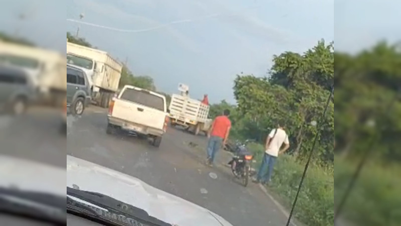 Accidentes en Apatzingán, Michoacán: hay dos heridos