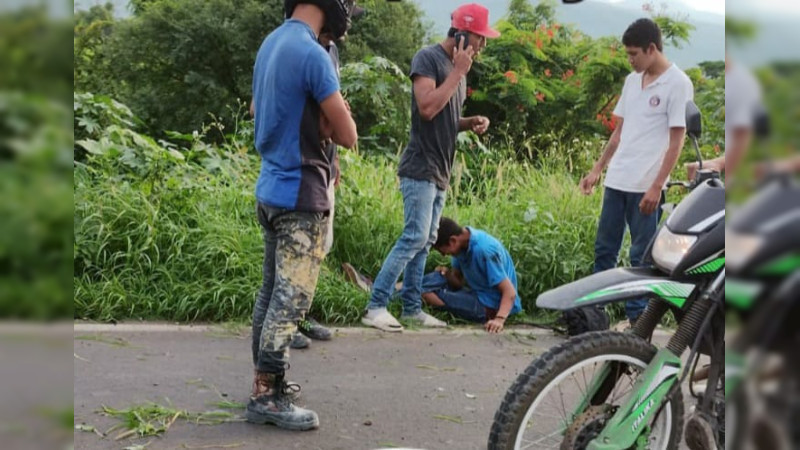 Accidentes en Apatzingán, Michoacán: hay dos heridos
