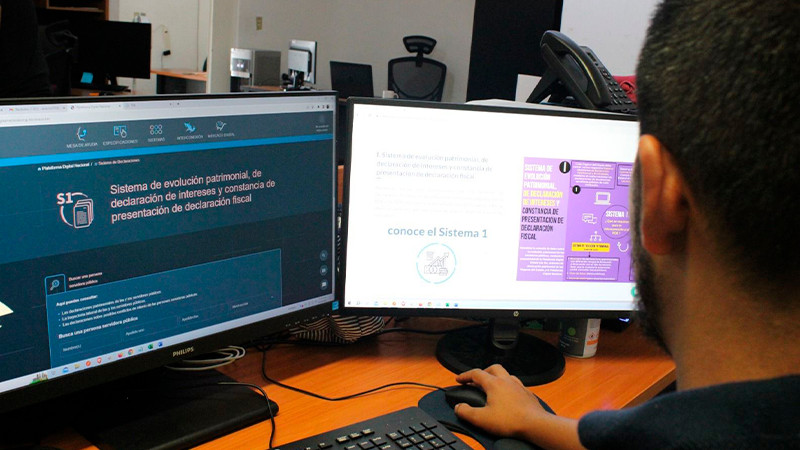 Michoacán integra información de Declaraciones Patrimoniales a la Plataforma Digital Nacional Anticorrupción 