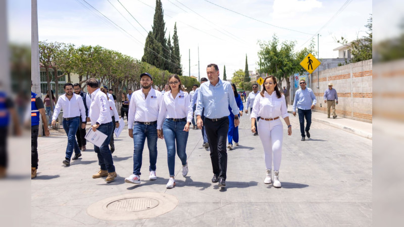 Gobernador de Querétaro entrega obra social por más de 26MDP 