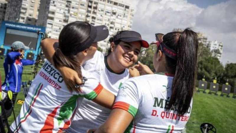 México obtiene medalla de plata en Mundial de Tiro con Arco 