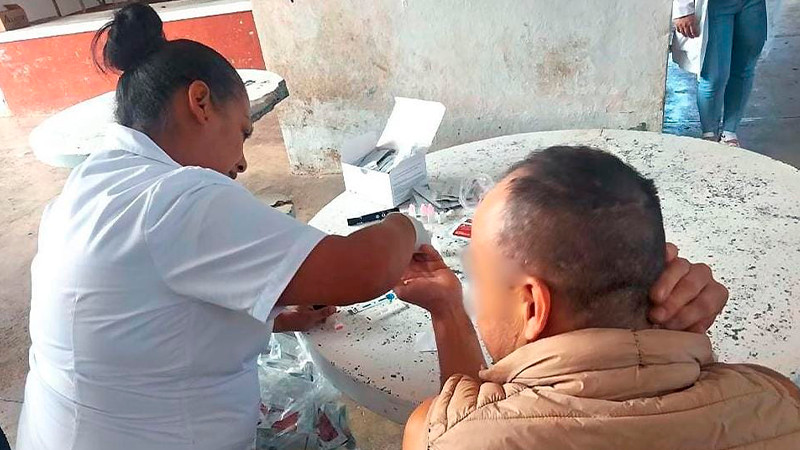 Realiza Salud Michoacán en penales pruebas de infecciones de transmisión sexual