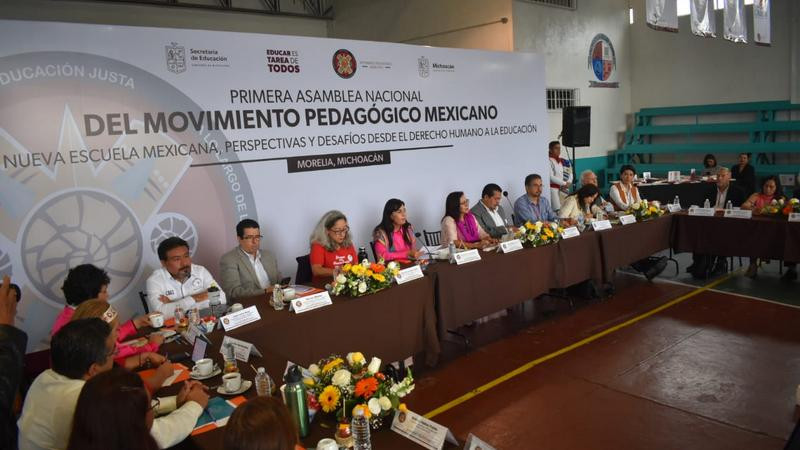 PREFECO Melchor Ocampo, sede de la Primera Asamblea Nacional del Movimiento Pedagógico Mexicano