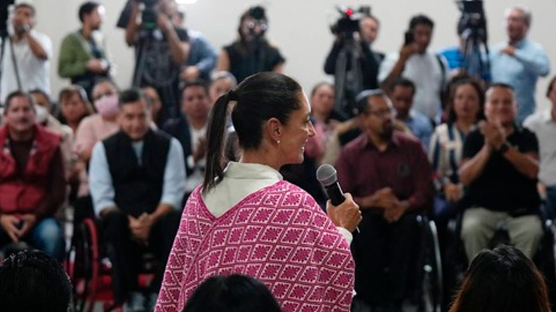 “No podemos vivir en una sociedad que discrimine”: Sheinbaum 