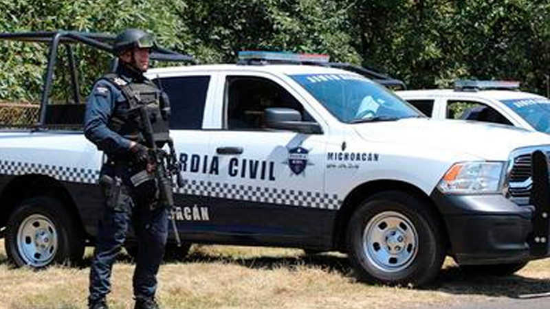 Guardia Civil asegura más de 200 kilos de droga, en Acuitzio