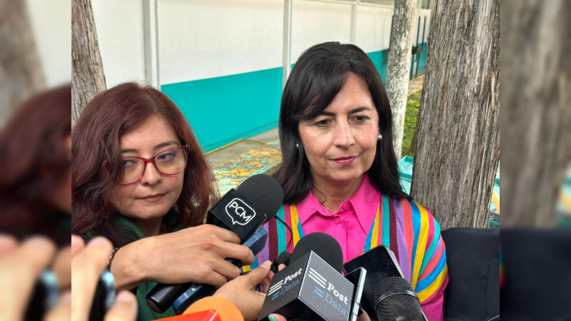 En Michoacán se distribuirán 2 millones de libros de texto, asegura Gabriela Molina 