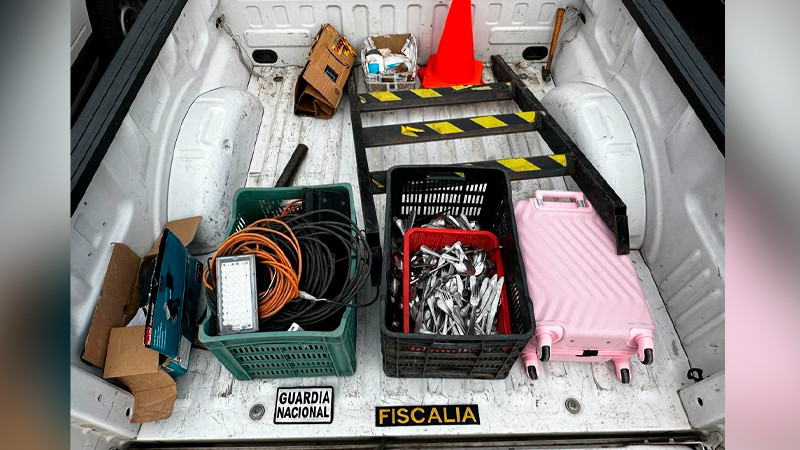 En Morelia, FGE asegura inmueble relacionado con conductas ilícitas y recupera mercancía robada