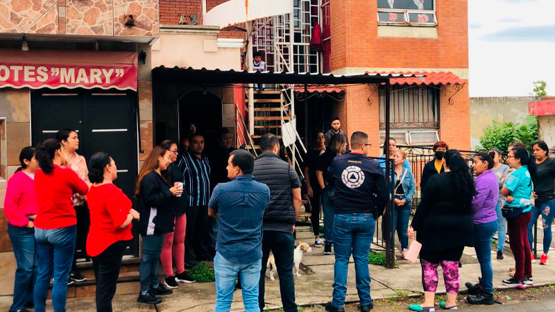 Arranca censo para eventual reubicación de vecinos de Los Viñedos, en Uruapan 