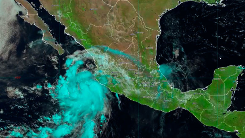 Depresión tropical Seis-E se forma en el Pacífico; ocasionará fuertes lluvias 