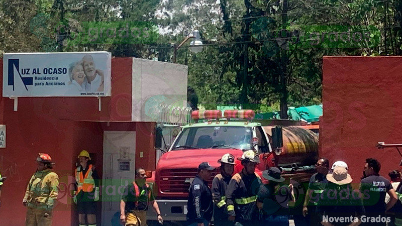 Dos muertos y tres heridos en explosión de tanque al interior de la residencia de ancianos Luz al Ocaso, en Qro. 