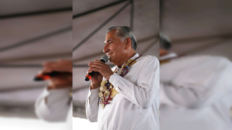 Adán Augusto afirma liderar encuestas durante visita en Morelia, Michoacán  