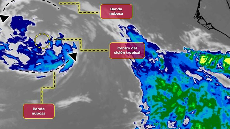 Tormenta tropical Eugene se debilita y deja de afectar a México 