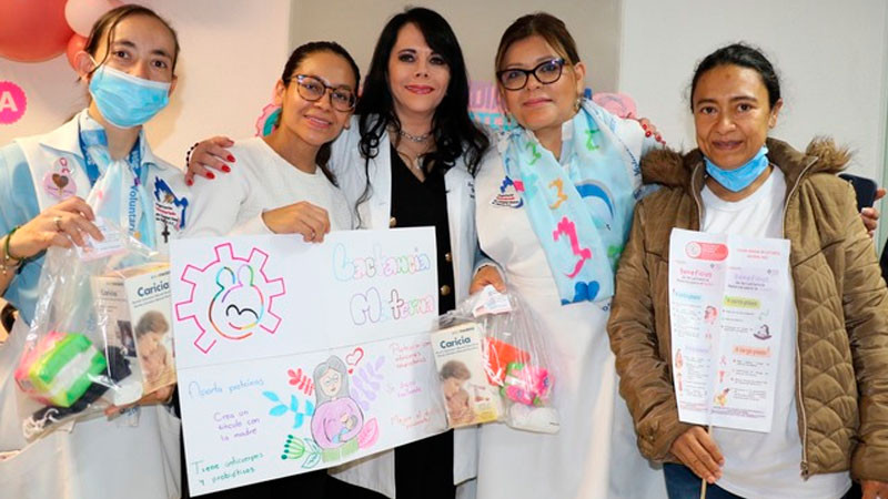 Hospital General de México, referente nacional en lactancia materna 