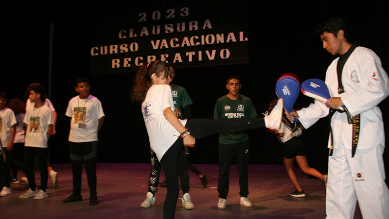 Clausura IMSS Michoacán Curso Vacacional Recreativo 2023  en Centros de Seguridad Social