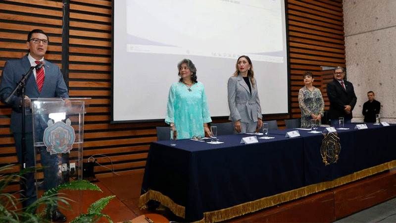 La UMSNH se está modernizando, apostándole a ponderar el interés de las y los estudiantes: Fonseca Madrigal 