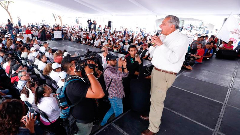 Asegura Adán Augusto que TEPJF quiere censurar a AMLO	 