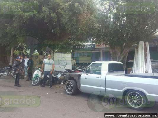 Balean a hombre al interior de un taller mecánico en Zamora, Michoacán; pierde la vida 
