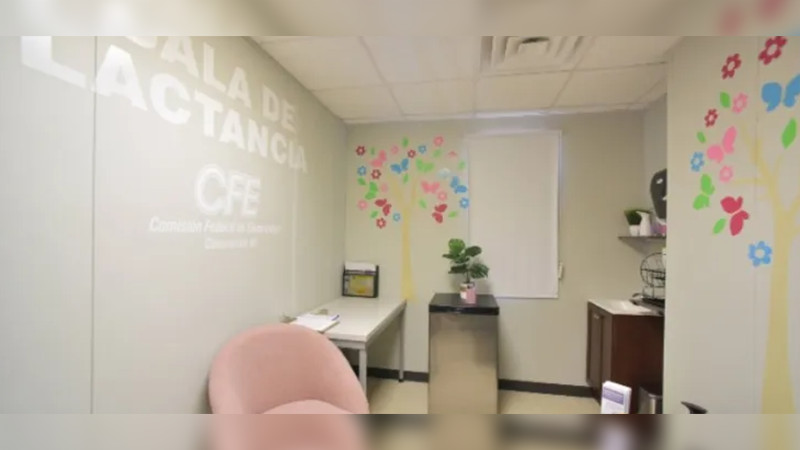 CFE: 50 salas de lactancia materna en sus centros de trabajo a nivel nacional 