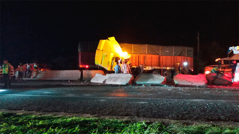Se registra accidente en carretera Cortazar-Celaya; hay un lesionado 