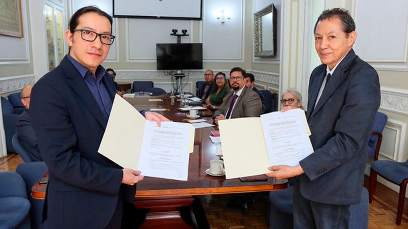 INAH e Instituto Nacional del Patrimonio Cultural de Ecuador signan convenio de colaboración 