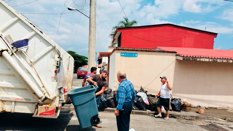 Dirección de Sanidad y Limpia amplía horarios y rutas en Uruapan 