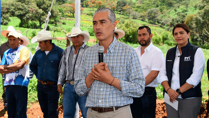 Beneficia DIF Michoacán a 40 familias con olla de agua