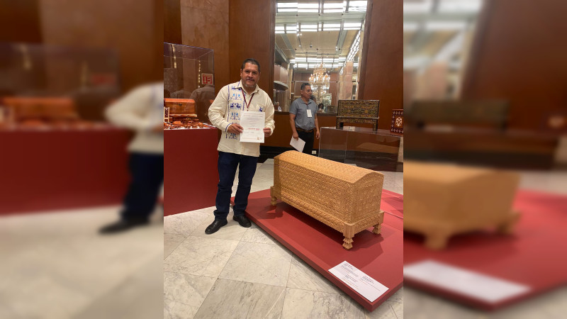 Premian a 5 michoacanos en concurso de Grandes Maestros del Patrimonio Artesanal